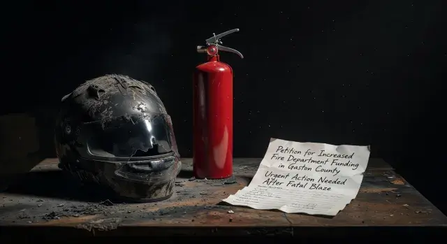 Mother of NASCAR driver Denny Hamlin urges Gaston County officials for more fire department funding after fatal blaze