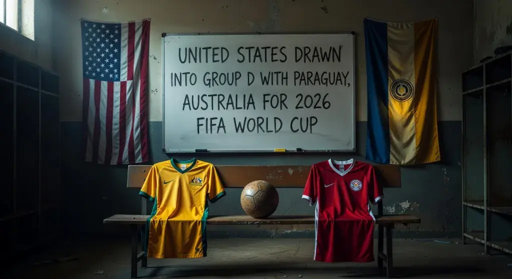 United States drawn into Group D with Paraguay, Australia for 2026 FIFA World Cup