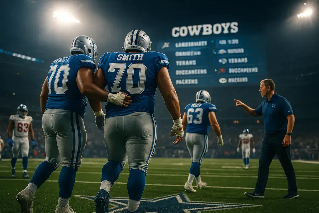 Cowboys Lose Pro Bowl Guard Tyler Smith to Thumb Surgery