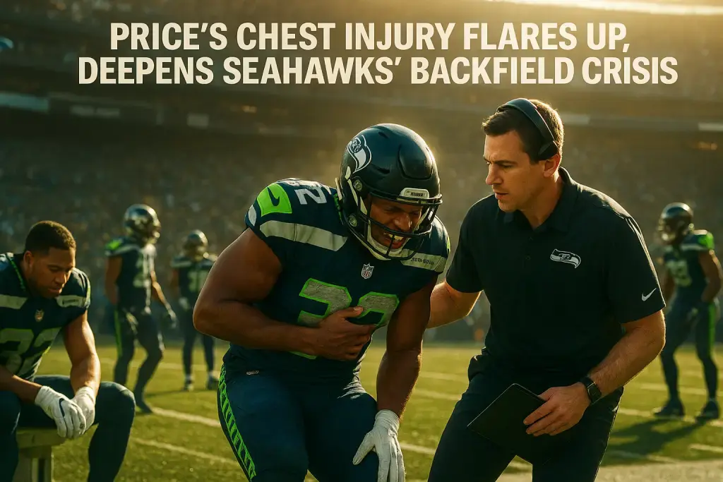 Price's Chest Injury Flares Up, Deepens Seahawks' Backfield Crisis