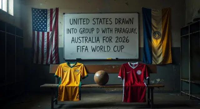 United States drawn into Group D with Paraguay, Australia for 2026 FIFA World Cup