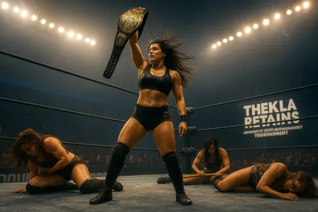 Thekla retains AEW Women's World title in four-way match at Double or Nothing