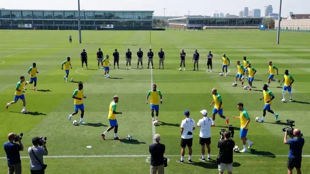 Neymar Rejoins Brazil Training Sessions Ahead of Friday's Haiti Clash