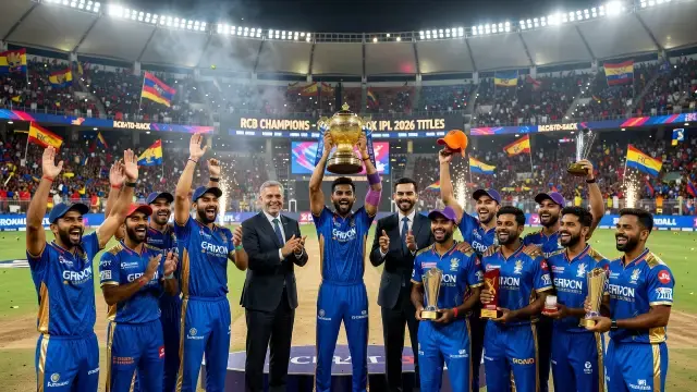 RCB Overcome Venue Chaos to Seal Back-to-Back IPL Titles